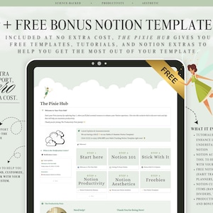 The Ultimate Notion Second Brain GTD Notion Template PARA Method Notion ...