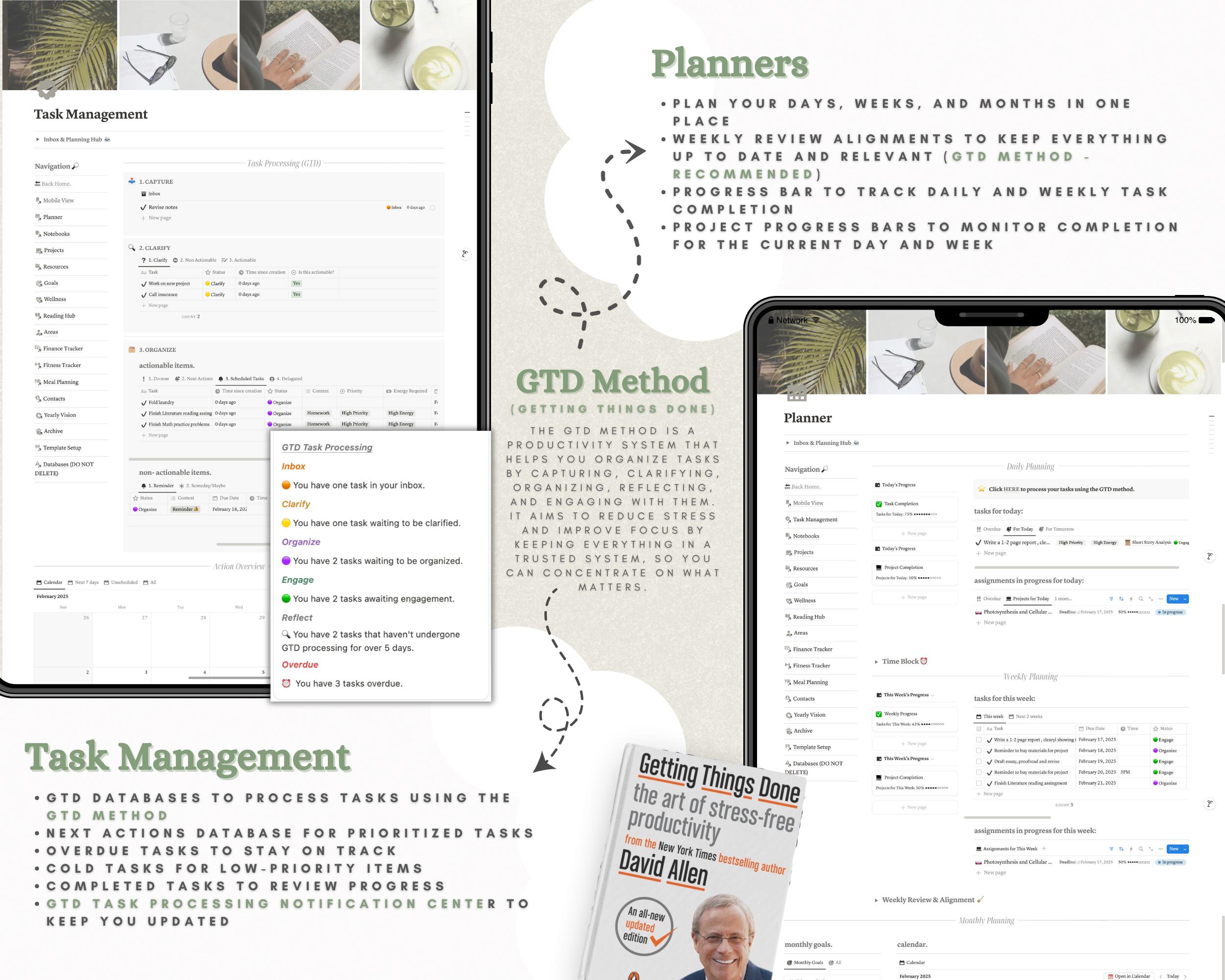 The Ultimate Notion Second Brain + GTD & PARA Systems 🌳 — The ...