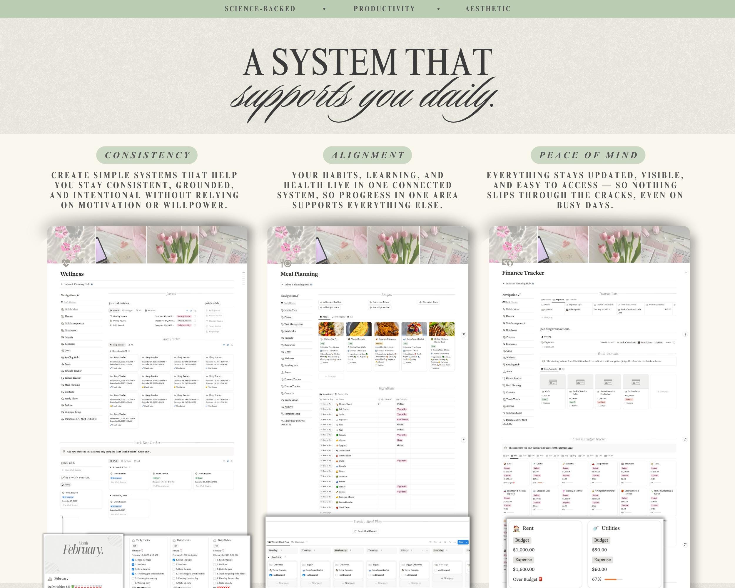 The Ultimate Notion Second Brain GTD Notion Template PARA Method Notion ...