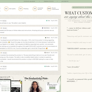The Ultimate Notion Second Brain GTD Notion Template PARA Method Notion Life Planner Template All-In-One Pink Notion Template image 7