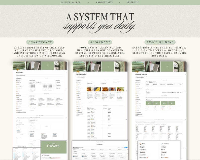 The Ultimate Notion Second Brain GTD Notion Template PARA Method Notion ...