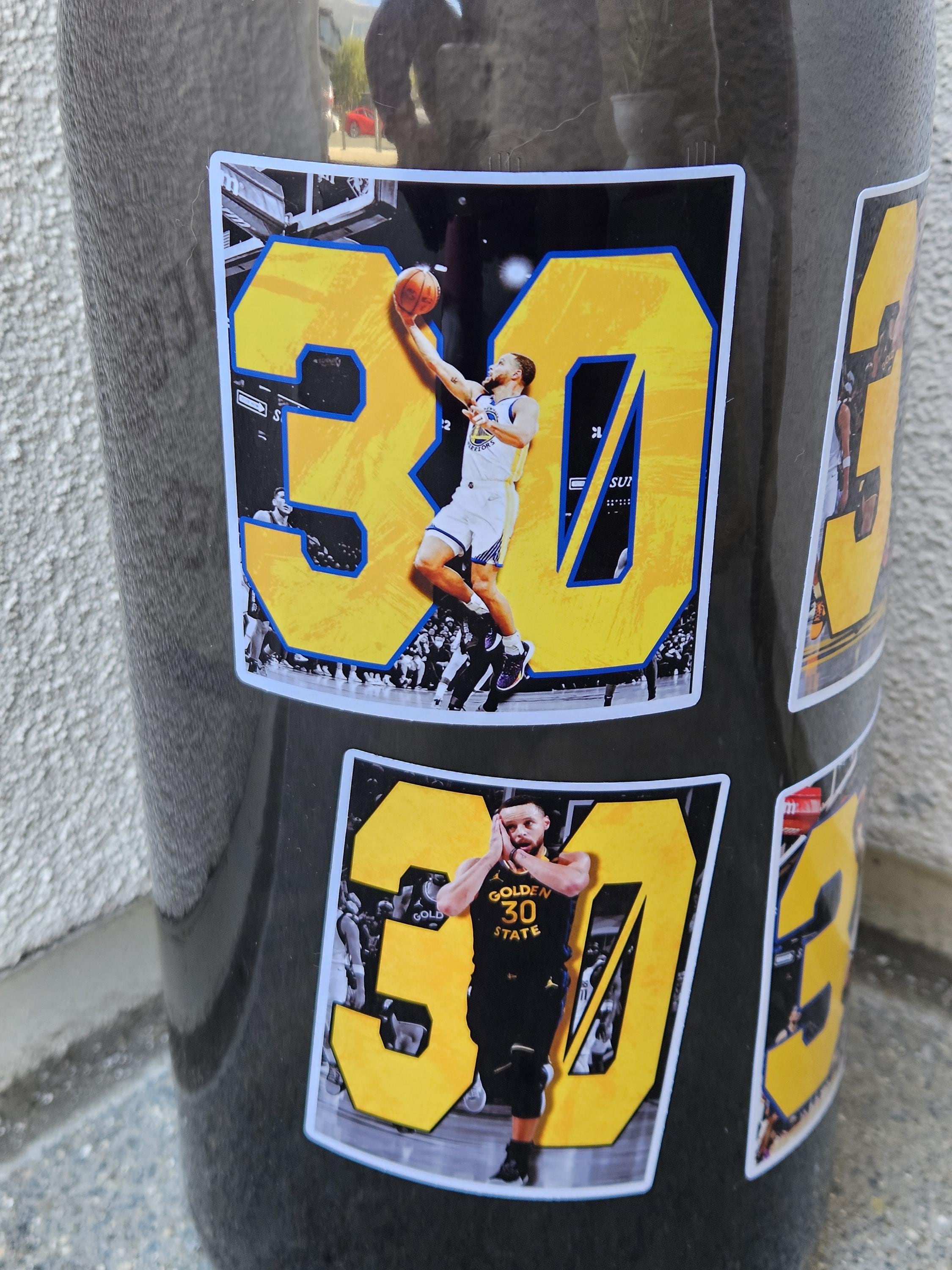 Steph Curry Sticker Pack - 4 Stickers - Etsy