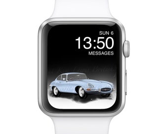 Jaguar E-Type 3.8 iWatch face