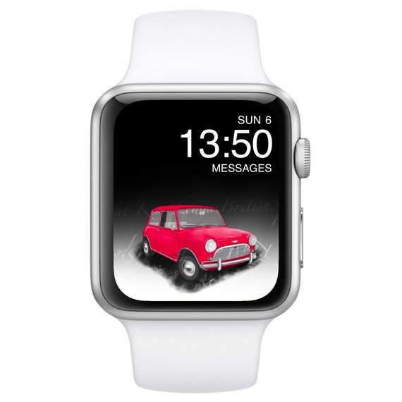 Mini cooper apple watch face deals