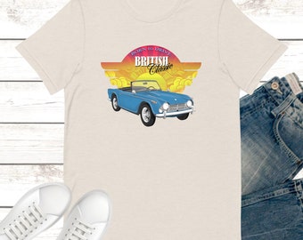 Triumph TR4 ‘Born to Drive’ T-shirts - Unisex