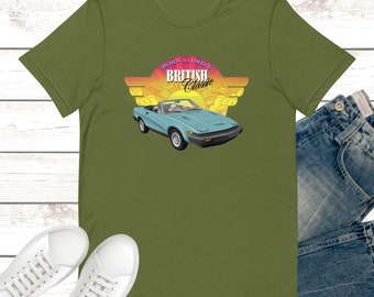 Triumph TR8 'Born to Drive' T-Shirt - Unisex