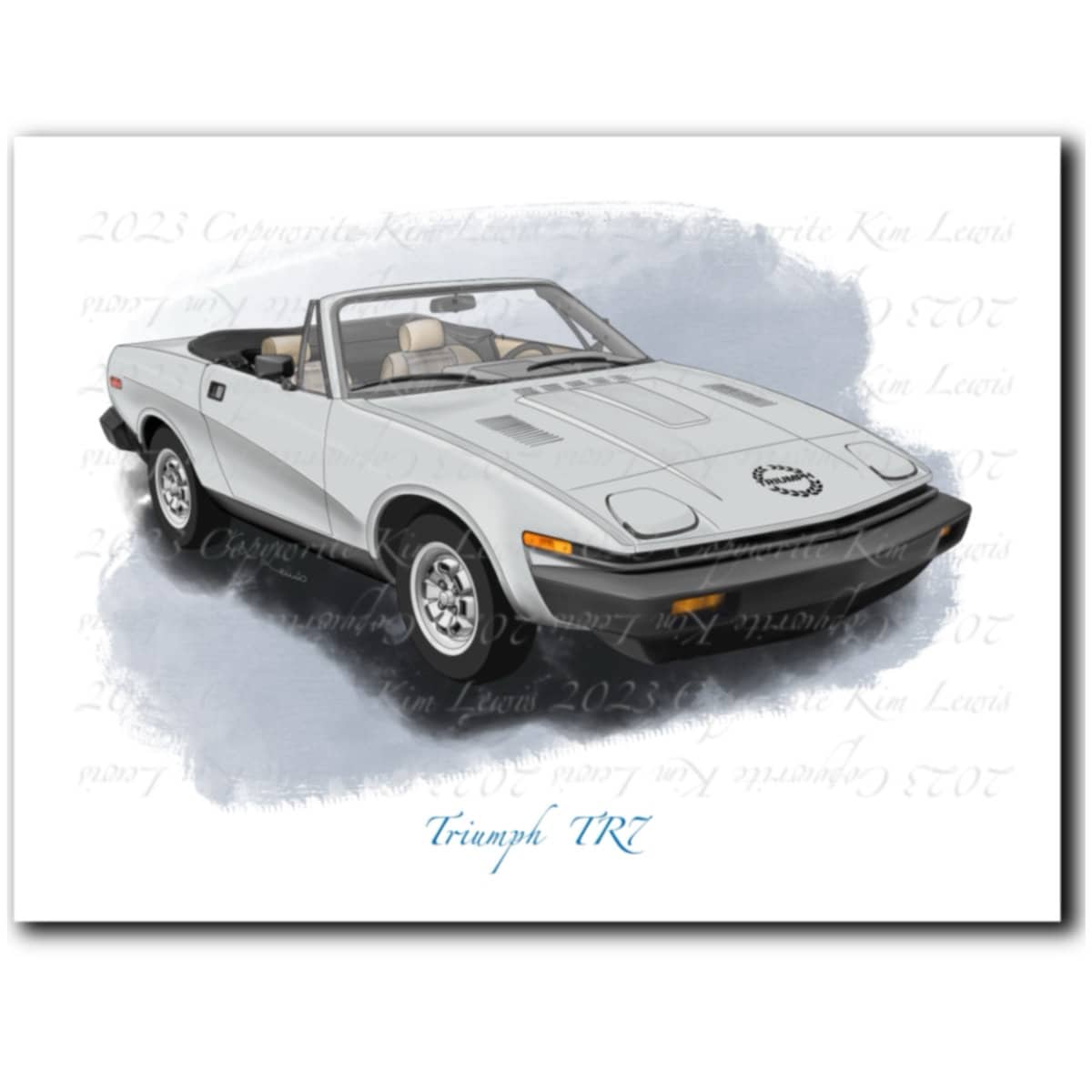 Triumph TR6 Trophy Weathered Scaled Replica by Corgi