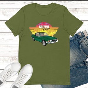 Triumph Stag ‘Born to Drive’ T-shirts - Unisex