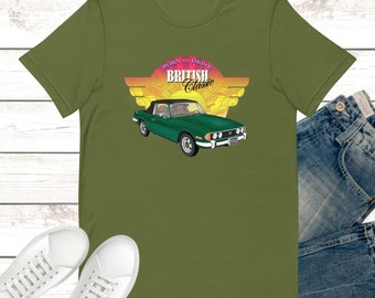 Triumph Stag ‘Born to Drive’ T-shirts - Unisex