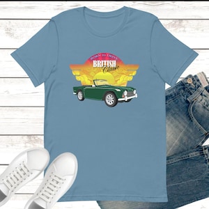Triumph TR5 ‘Born to Drive’ T-shirts - Unisex