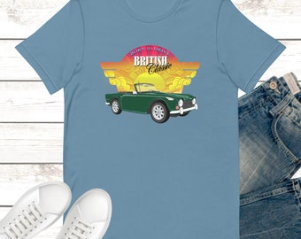 Triumph TR5 'Born to Drive' T-Shirt - Unisex