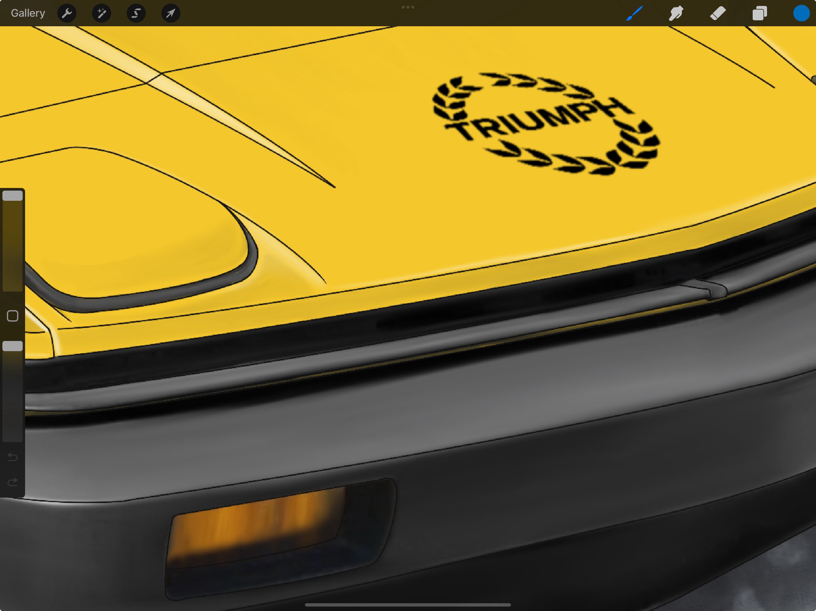 Triumph TR7 - Etsy