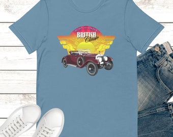 Rolls Royce - Silver Ghost ‘Born to Drive’ T-shirts - Unisex
