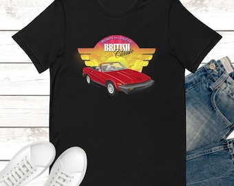 Triumph TR7 ‘Born to Drive’ T-shirts - Unisex
