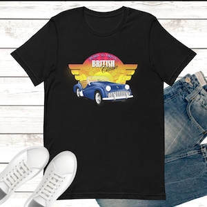 Triumph TR3 ‘Born to Drive’ T-shirts - Unisex