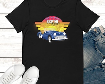 Triumph TR3 ‘Born to Drive’ T-shirts - Unisex