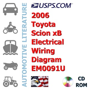 2006 Toyota Scion xB EM0091U Complete Workshop Electrical Wiring Diagram