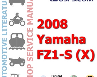 2008 Yamaha FZ1-S (X) Volledige onderhoudshandleiding