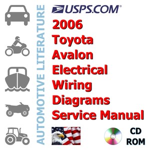2006 Toyota Avalon Electrical Wiring Diagrams Complete Service Manual