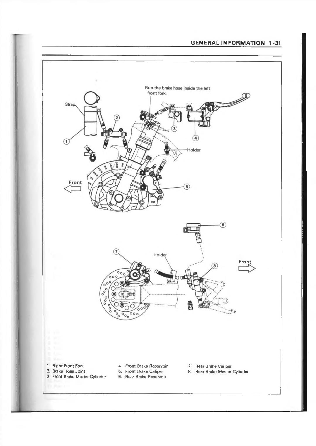 メンテナンス faachVARTA 1996 Kawasaki Ninja ZX-9R ZX900-B3 99924-1171-04 Repair Manual - Etsy