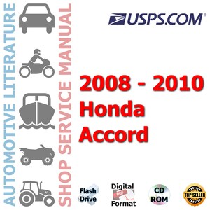 2008 2009 2010 Honda Accord fabryczny kompletny warsztat naprawczy serwisowy instrukcja obsługi