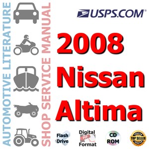 2008 Nissan Altima Complete Workshop Repair Service Shop Manual