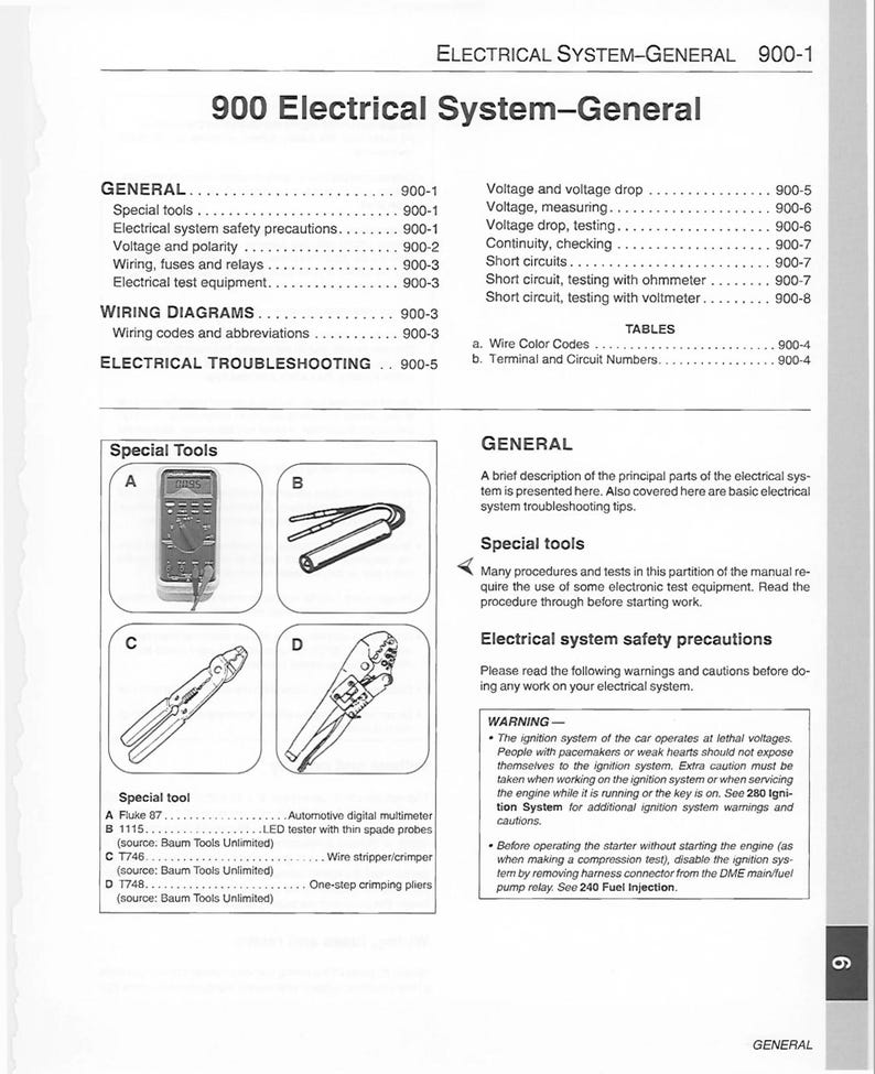 1984-1989 Porsche 911 Carrera Car Repair Manual