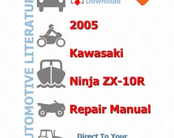 簡単ページ 2005 Kawasaki Ninja ZX-10R Repair Manual - Etsy