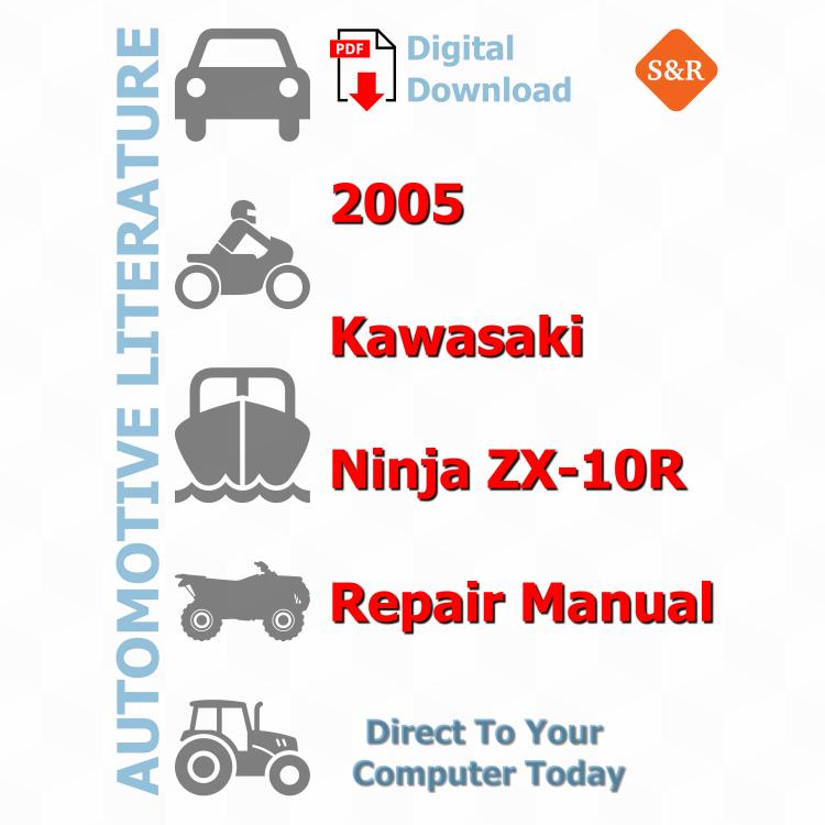 2005 Kawasaki Ninja ZX-10R Repair Manual - Etsy