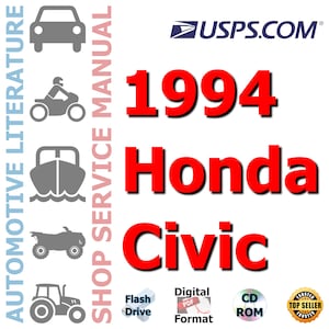 Kompletny podręcznik warsztatowy i serwisowy do Hondy Civic z 1994 r.