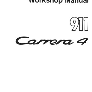 Porsche 911 Carrera 964 Vol 1,2,3,4,5,6,7 Repair Manual