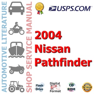2004 Nissan Pathfinder Factory Complete Workshop Repair Service Shop Manual