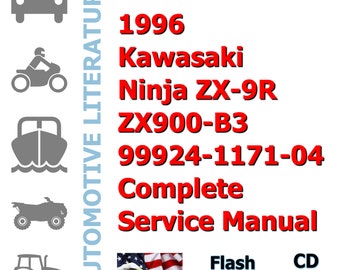 1996 Kawasaki Ninja ZX-9R ZX900-B3 99924-1171-04 Complete