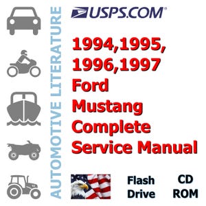 1994,1995,1996,1997 Ford Mustang Complete Service Manual
