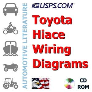 Toyota Hiace Wiring Diagrams Workshop Manual