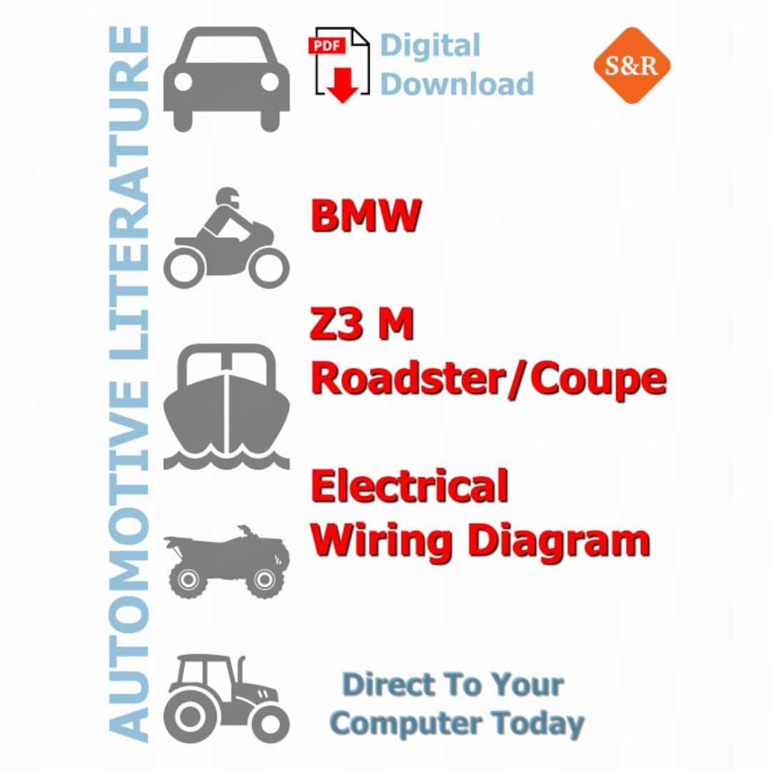 BMW Z3 M ロードスター サービスマニュアル 修理、工場マニュアル、DIY