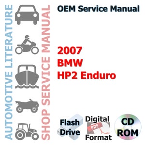 2007 BMW HP2 Enduro Complete Service Manual