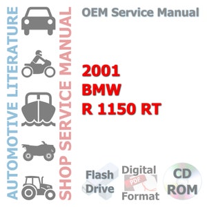 2001 BMW R 1150 RT Complete Service Manual