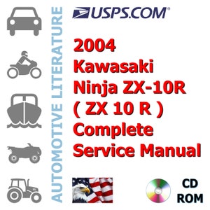 書法10 2021-2024 Kawasaki ZX-10R Ninja Workshop Service Manual