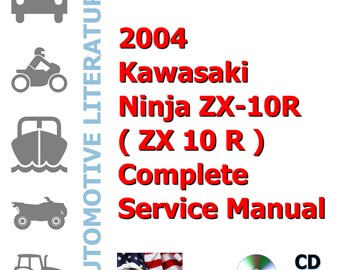 Kawasaki Ninja ZX-10R サービスマニュアル 2021-2024 Kawasaki ZX-10R Ninja Workshop Service Manual