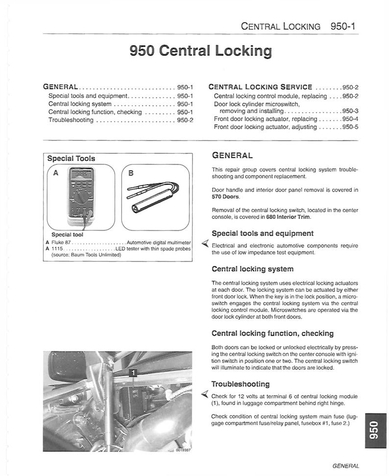 1984-1989 Porsche 911 Carrera Car Repair Manual