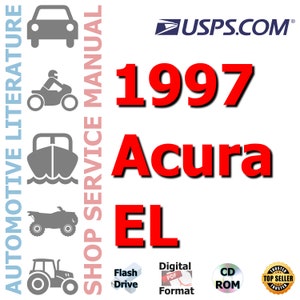 1997 Acura EL Complete Workshop Repair Service Shop Manual