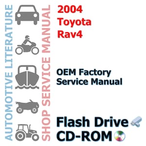 2004 Toyota Rav4 Electrical Wiring Diagrams Complete Workshop Repair Service Shop Manual