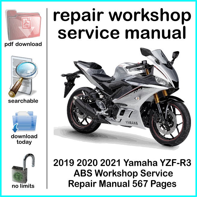 ヤマハYZF -R1/R1M(2020~)サービスマニュアル