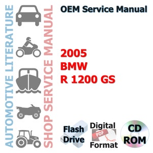 2005 BMW R 1200 GS Komplettes Service Handbuch
