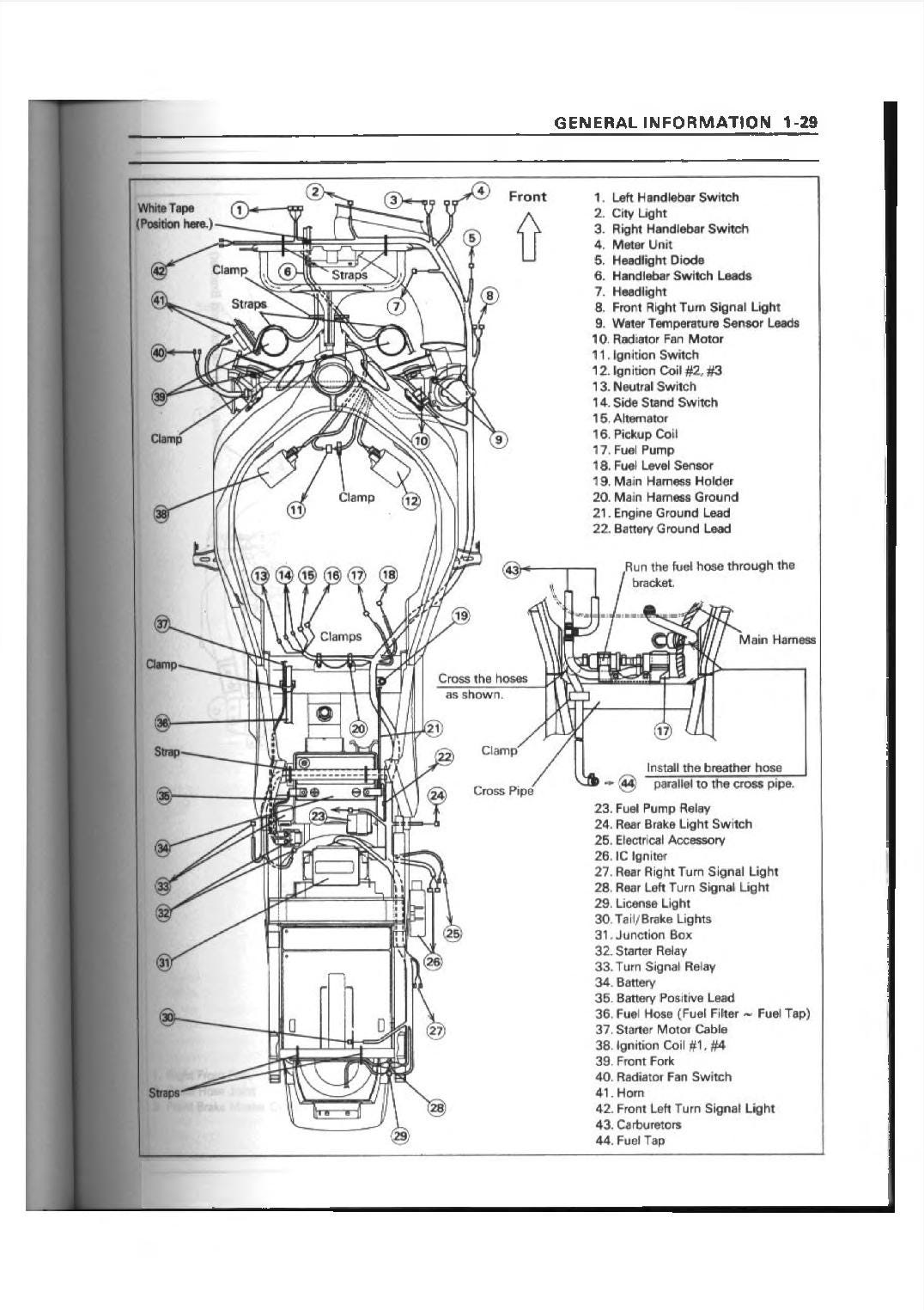 1996 Kawasaki Ninja ZX-9R ZX900-B3 99924-1171-04 Repair Manual - Etsy
