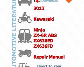 KAWASAKI NINJA ZX-6R 2019-2023 Motorcycle 1:1 Vector Graphic