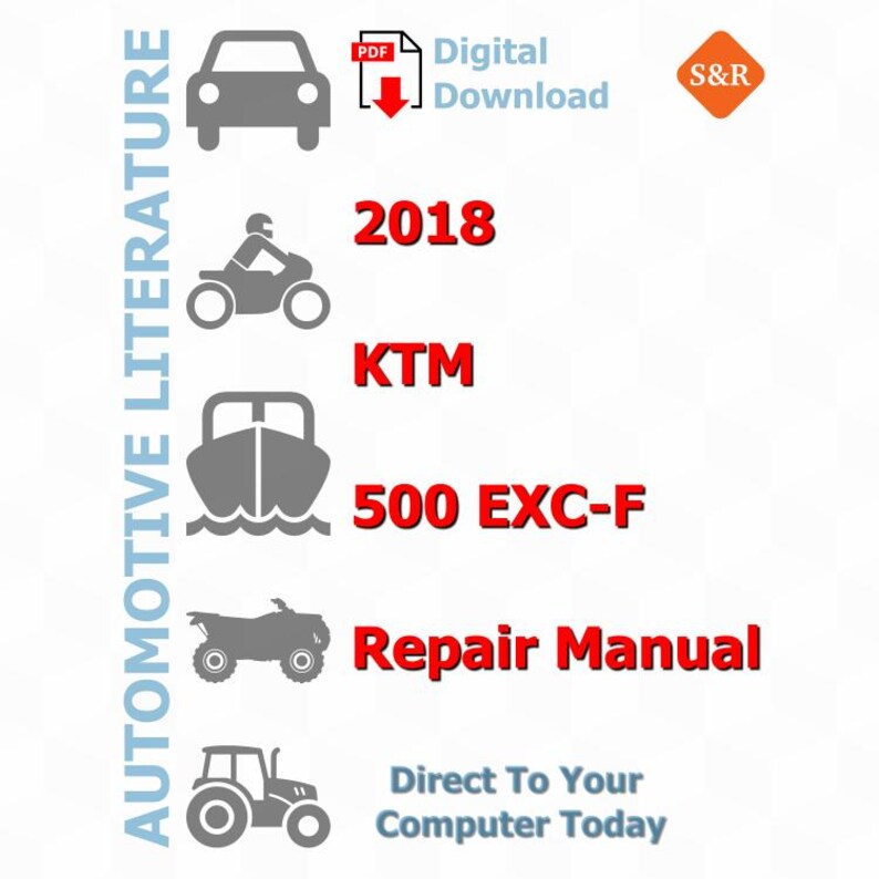2018 KTM 500 EXC-F Repair Manual