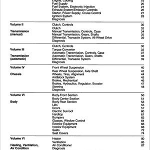 Porsche 911 Carrera 964 Vol 1,2,3,4,5,6,7 Repair Manual