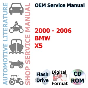 2000-2006 BMW X5 Complete Workshop Repair Service Shop Manual